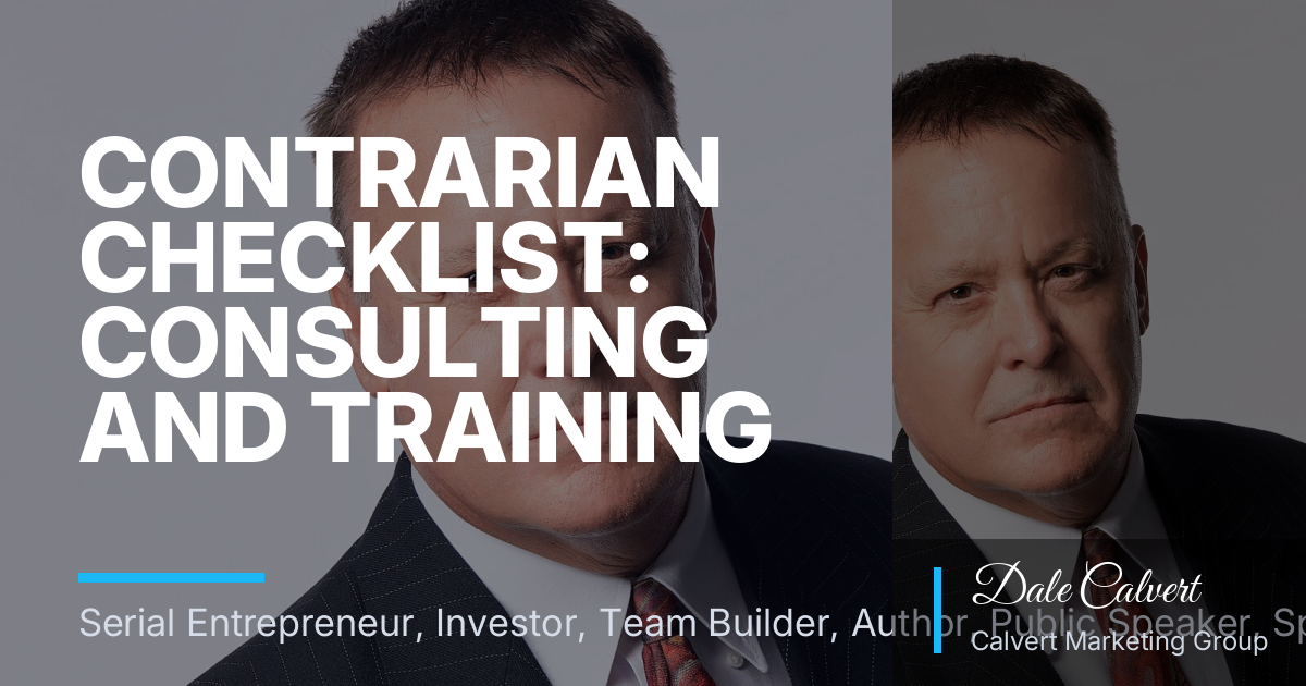Contrarian Checklist: Consulting and Training for Atlanta Baseball Card Side Hustles