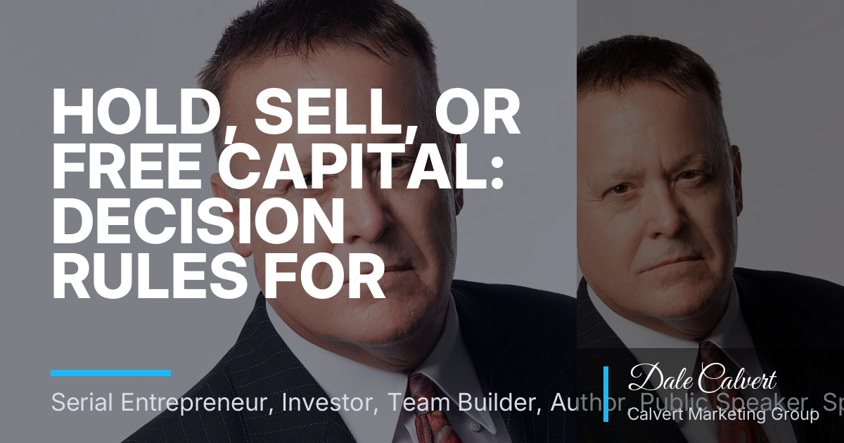 Hold, Sell, or Free Capital: Decision Rules for Part-Time Baseball Card Investors