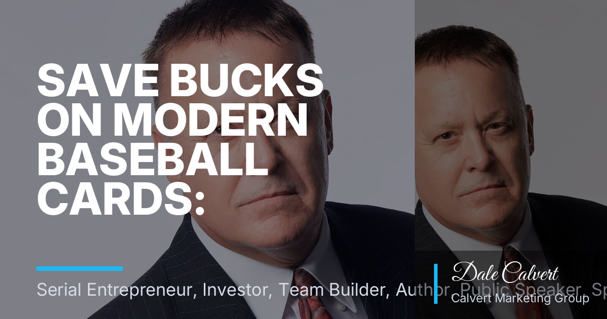 Save Bucks on Modern Baseball Cards: Mistakes Side-Hustlers Make and Simple Fixes