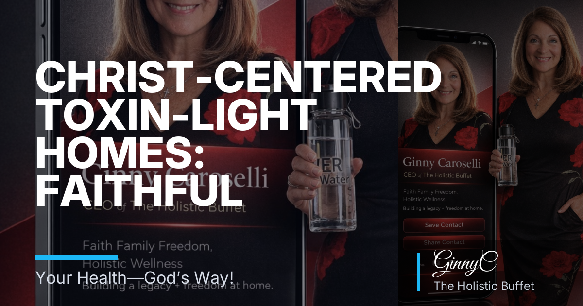 Christ-Centered Toxin-Light Homes: Faithful Habits for a Cleaner Family Life Without the Hustle