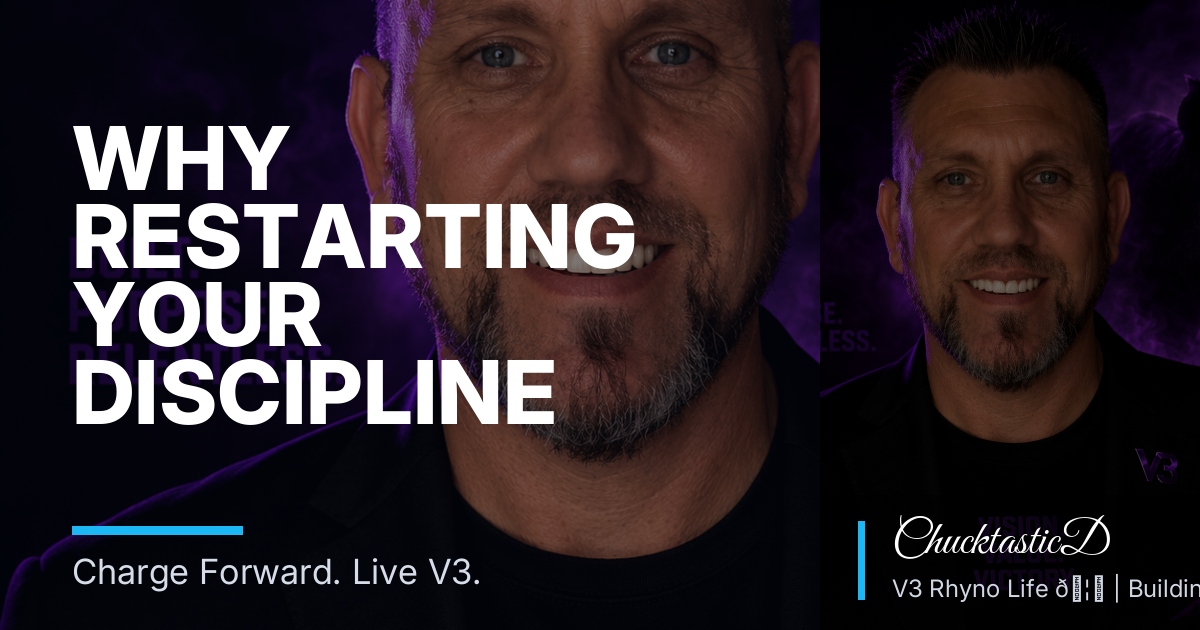 Why Restarting Your Discipline Plan Keeps You Stuck in Alexander