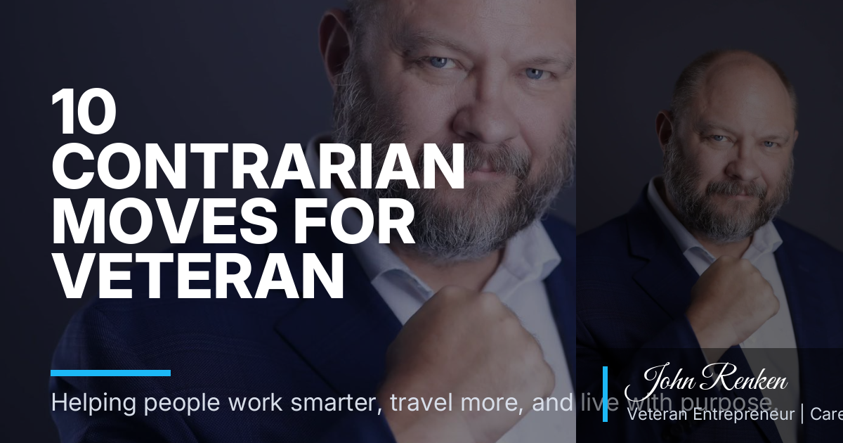 10 Contrarian Moves for Veteran Careers Before You Lock a DOD SkillBridge Sales Seat