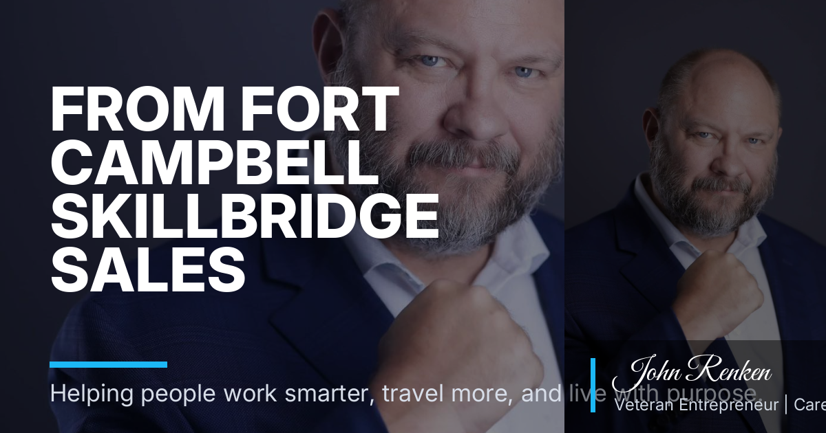 From Fort Campbell SkillBridge Sales Training to Clarksville Sales Seats: Threshold Talent, Mead of Valor, and Your First Civilian Role
