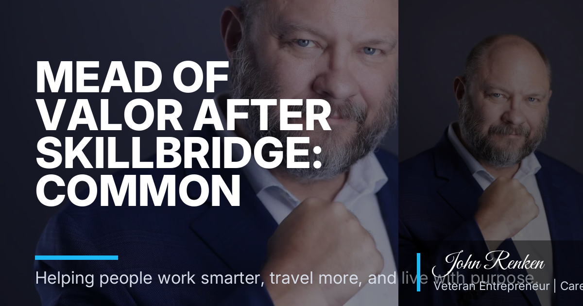 Mead of Valor After SkillBridge: Common Mistakes in Your First IC Sales Role