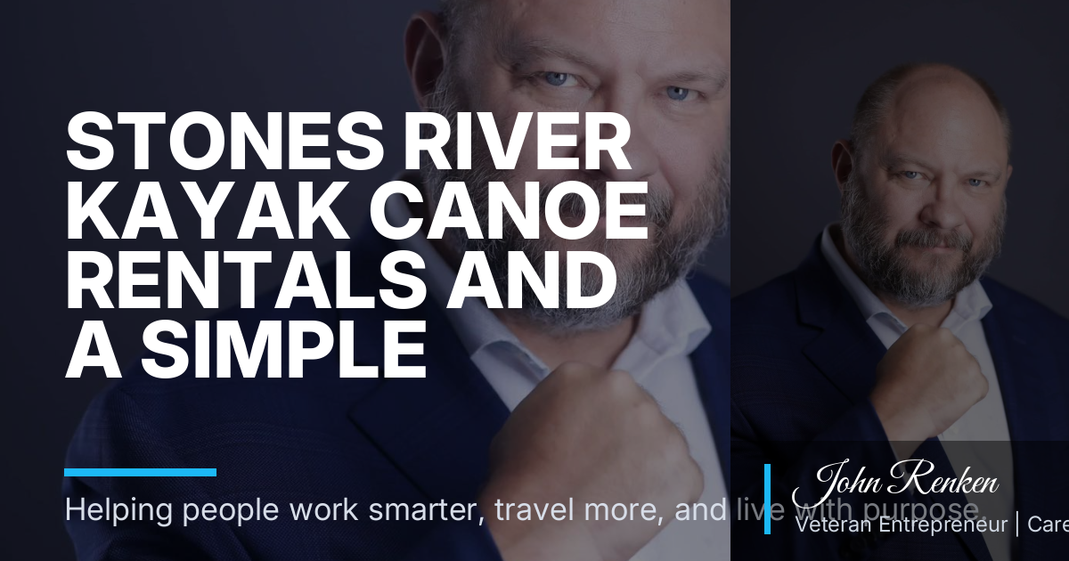Stones River Kayak Canoe Rentals and a Simple Discovery Framework for New IC Sellers: A Clearer Way Forward