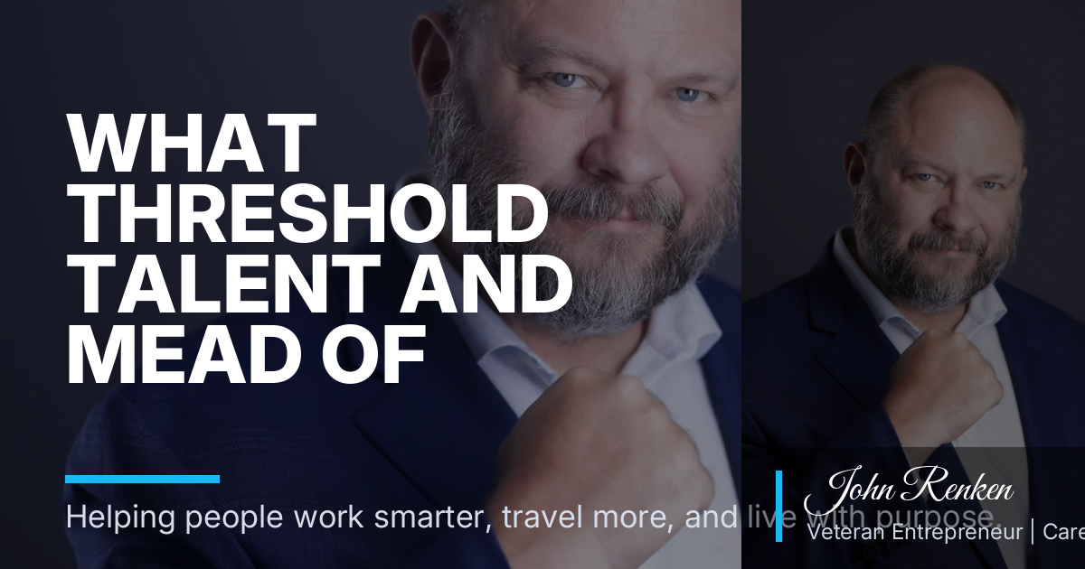 What Threshold Talent and Mead of Valor Mean With Sales Platoon