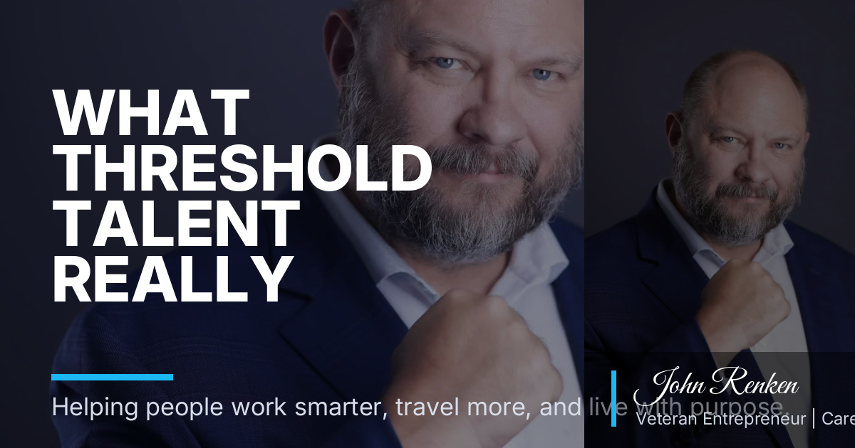 What Threshold Talent Really Means for Clarksville Veterans Eyeing SkillBridge Sales