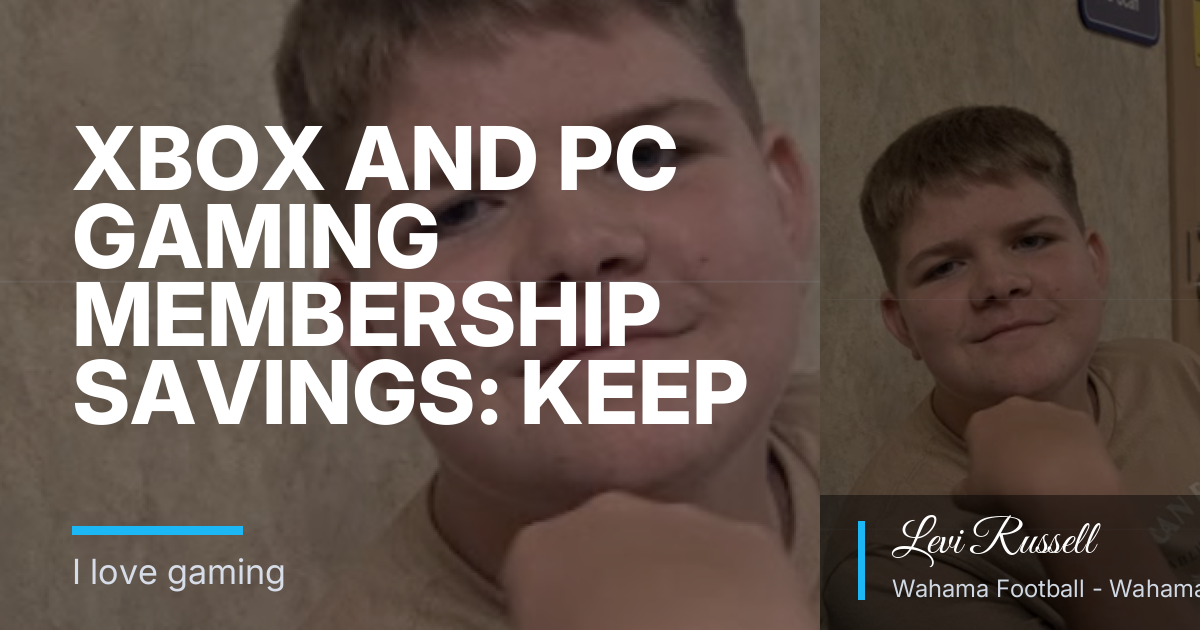 Xbox and PC Gaming Membership Savings: Keep Call of Duty, Minecraft, and Rocket League Without Blowing the Household Budget