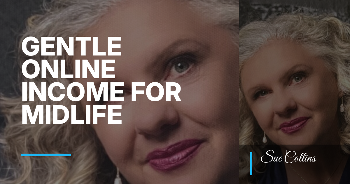 Gentle Online Income for Midlife Women: Crystals, Wellbeing Offers, and Pricing Without Guilt