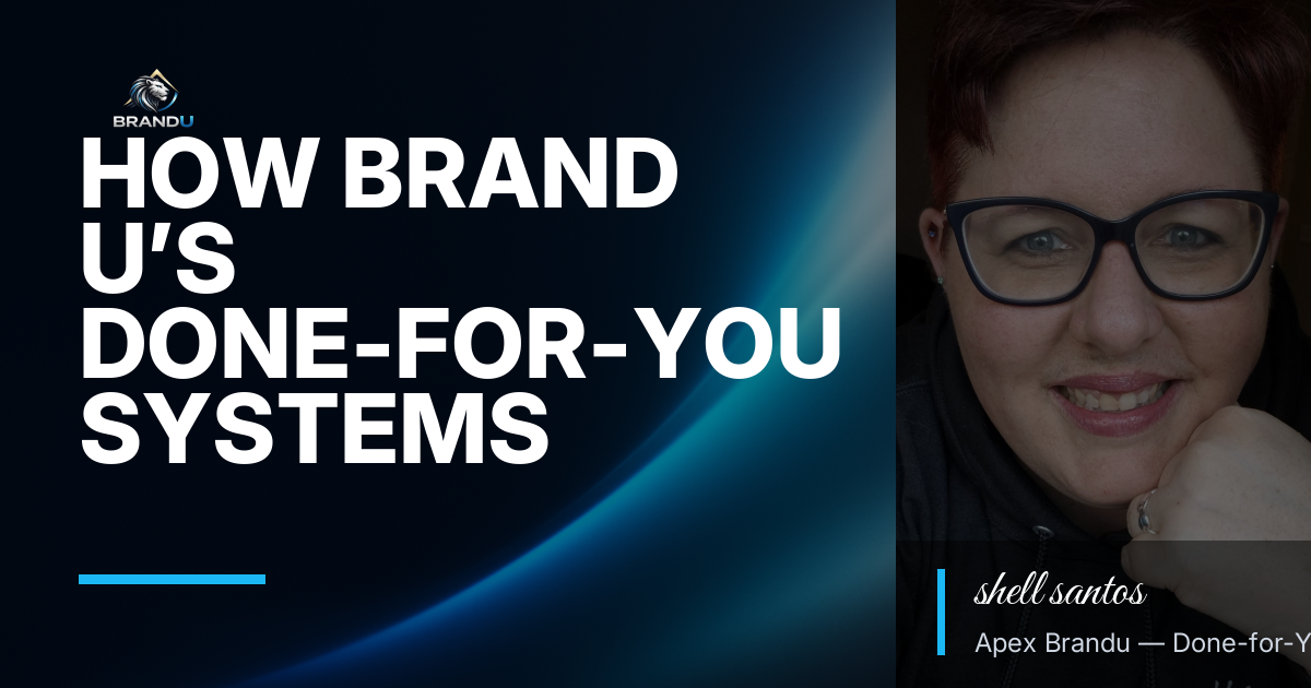 Brand U Done Guide for Smarter Growth and Better Results