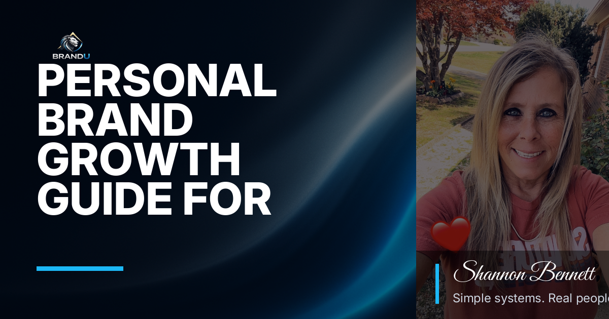 Personal Brand Growth Guide for Smarter Growth and Better Results