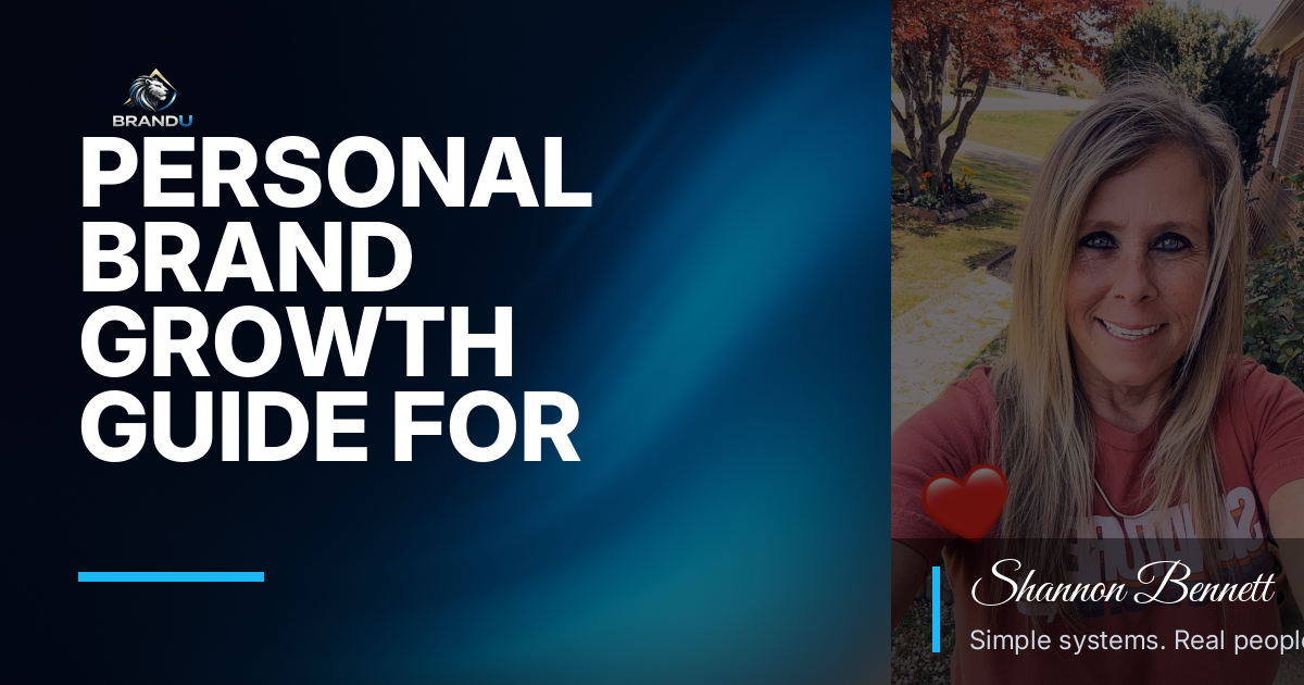 Personal Brand Growth Guide for Smarter Growth and Better Results