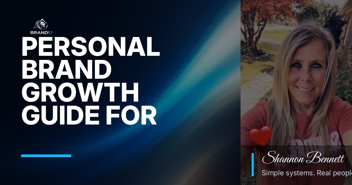 Personal Brand Growth Guide for Smarter Growth and Better Results