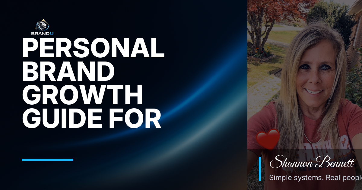 Personal Brand Growth Guide for Smarter Growth and Better Results