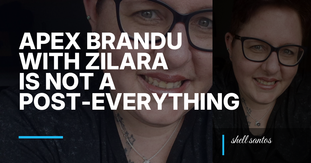 Apex BrandU With Zilara Is Not a Post-Everything Machine