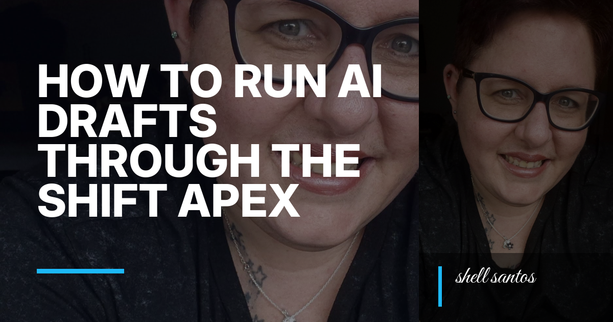 How to Run AI Drafts Through the Shift Apex BrandU Tool Without Losing Your Expert Voice