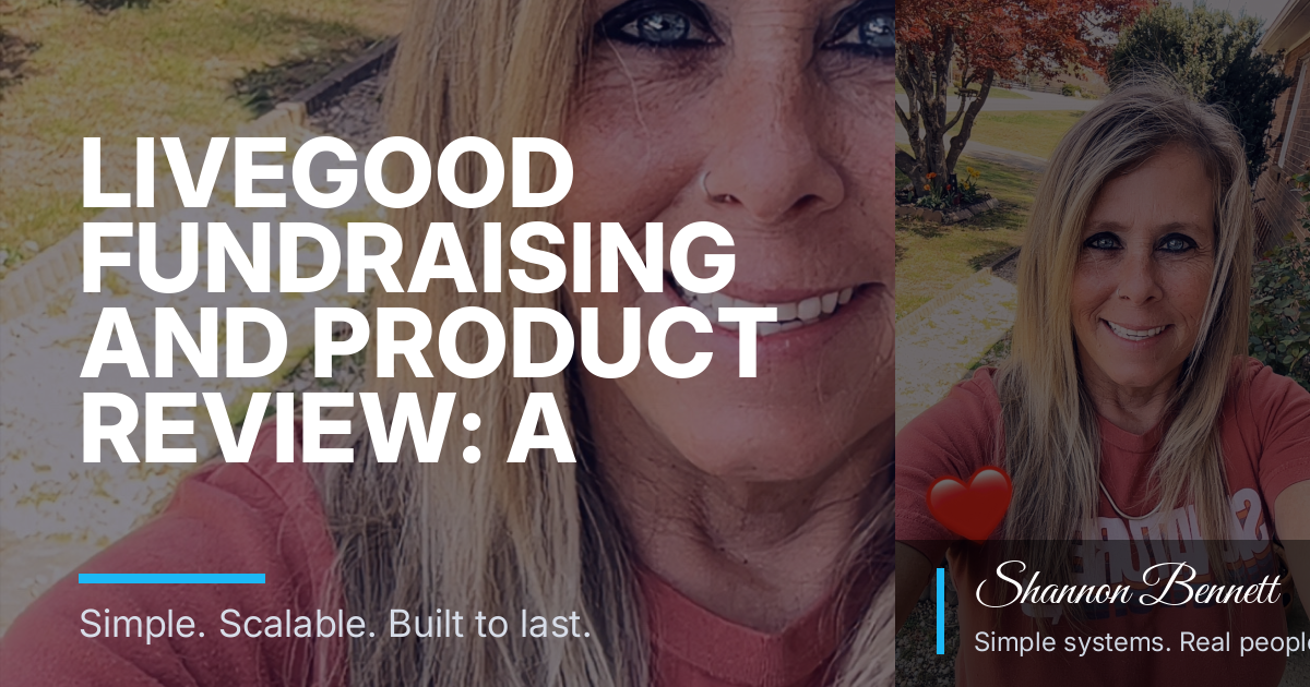 Livegood Fundraising Product Guide for Smarter Growth and Bett...