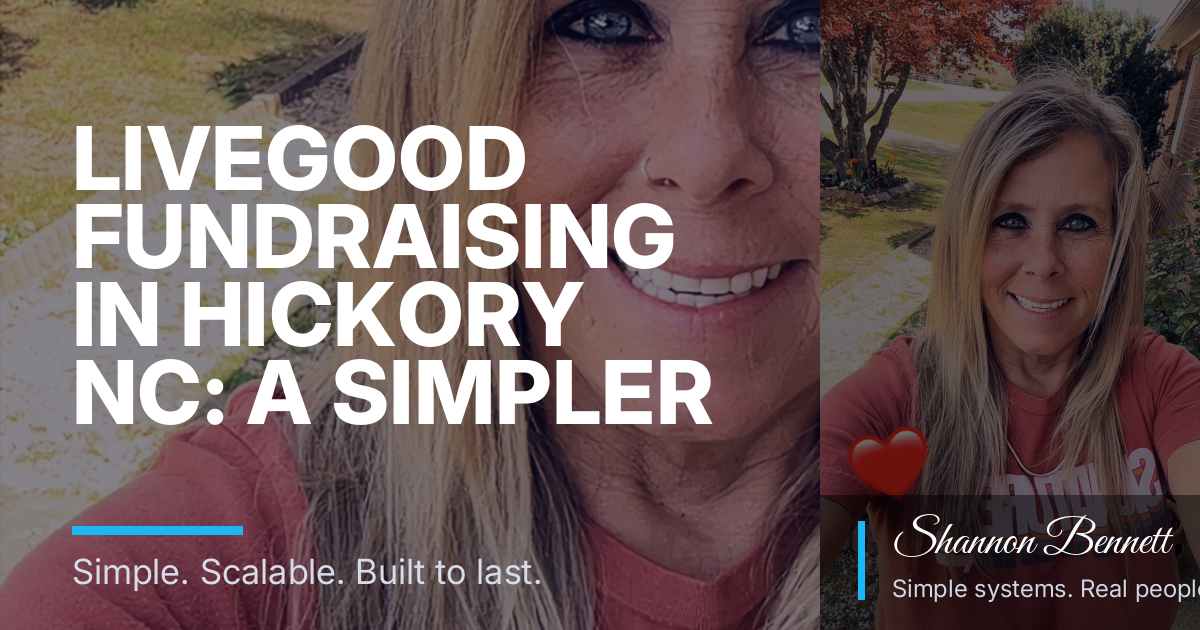 Livegood Fundraising Hickory Guide for Smarter Growth and Bett...