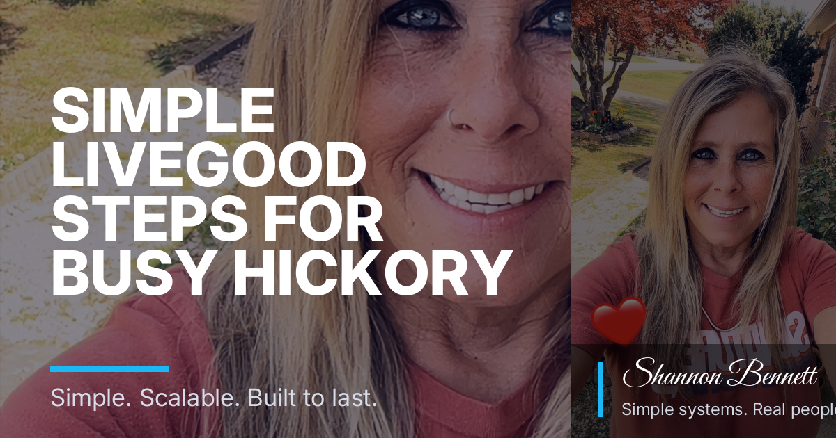 Livegood Helping Busy Guide for Smarter Growth and Better Results