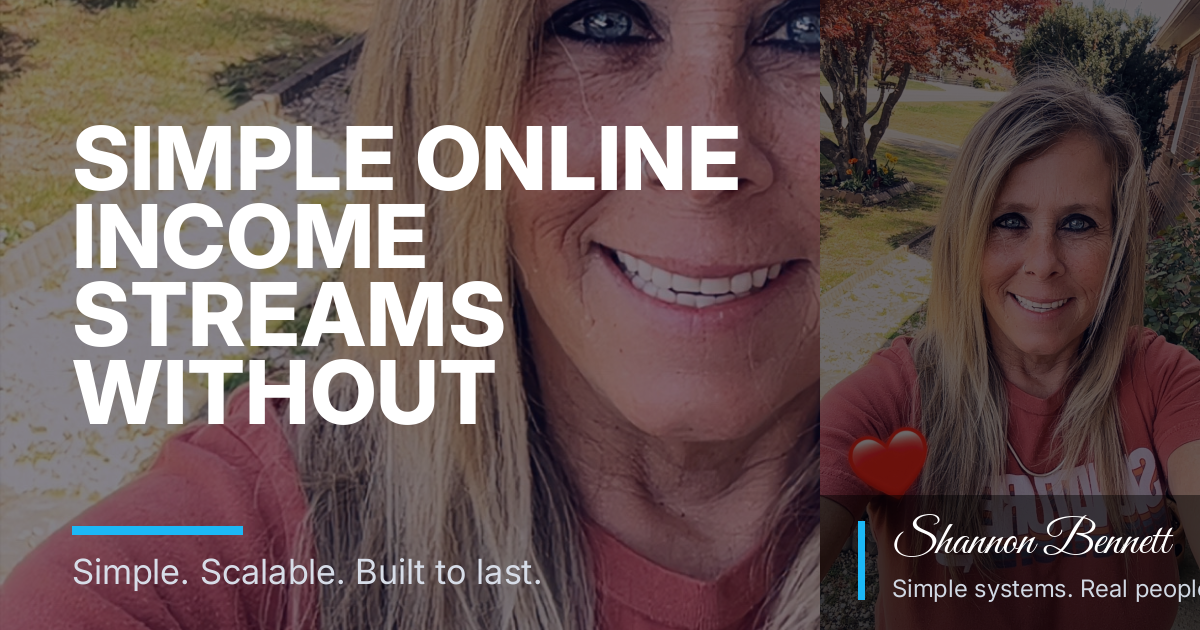 Simple Online Income Streams Without Tech Skills Near Hickory NC: A Practical Reset