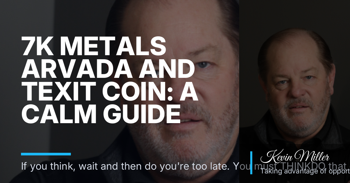 7K Metals Arvada and Texit Coin: A Calm Guide for Denver Adults Who Already Know Local Metals Shops