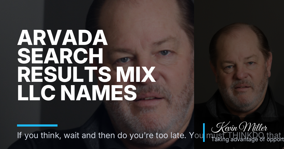 Arvada Search Results Mix LLC Names and Texit Coin—Here’s How to Sort Them