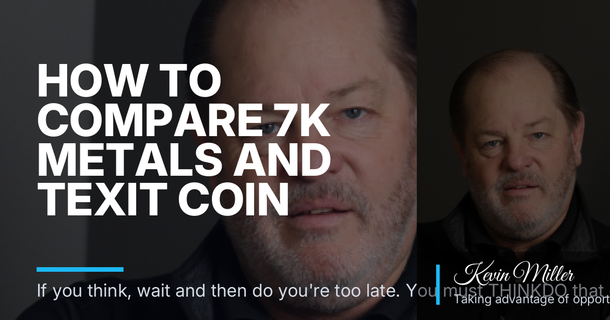 How to Compare 7K Metals and Texit Coin When Both Come Up in Arvada Conversations