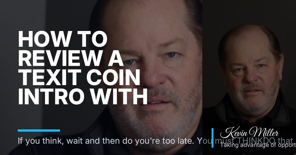 How to Review a Texit Coin Intro with LiveGood in Arvada, CO