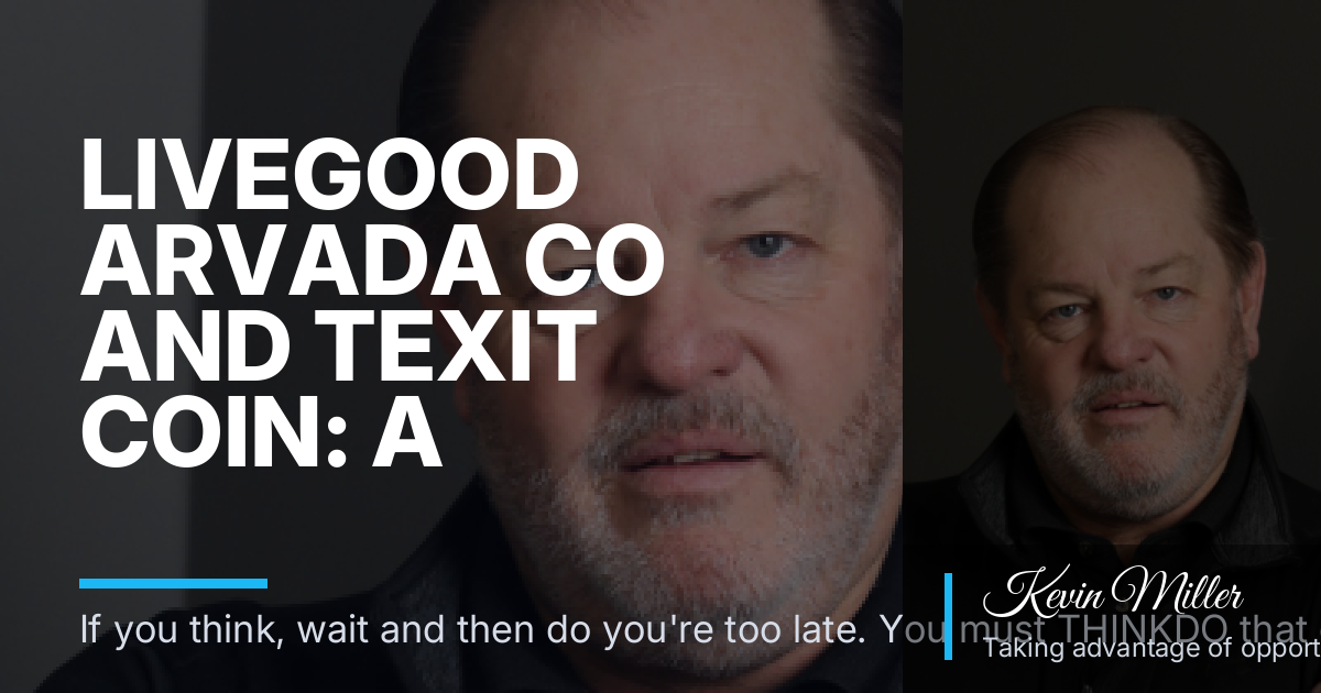 Livegood Arvada CO and Texit Coin: A Plain-English Guide for Multi-Job Denver Adults