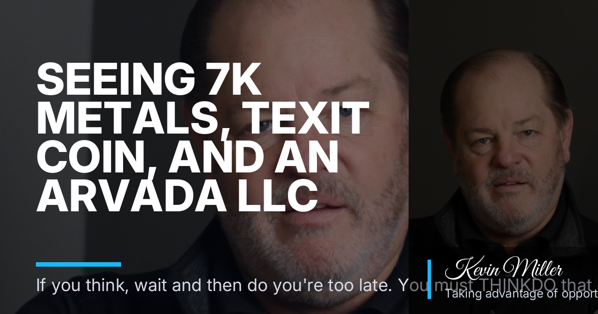 Seeing 7K Metals, Texit Coin, and an Arvada LLC Name? Use This Checklist First