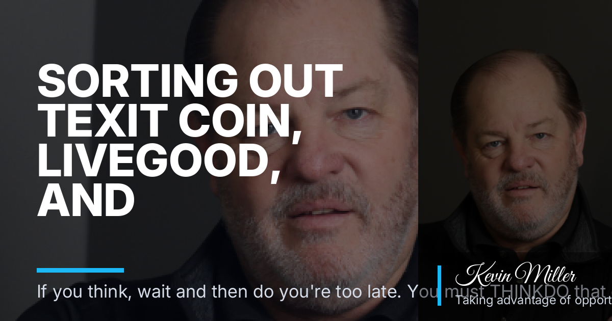 Sorting Out Texit Coin, LiveGood, and MetroVoice AI Agency LLC in Arvada Conversations