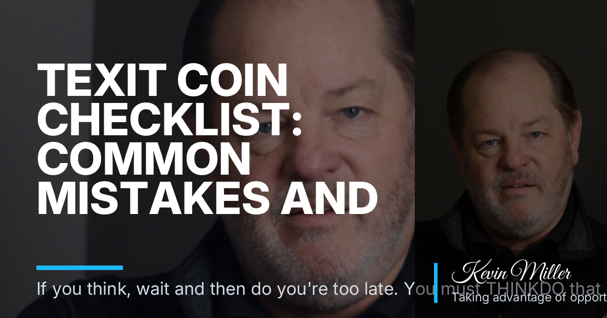 Texit Coin Checklist: Common Mistakes and Practical Fixes Before You Share