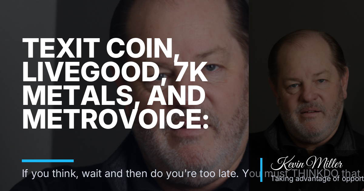 Texit Coin, LiveGood, 7K Metals, and MetroVoice: A Practical Comparison for Denver–Arvada Adults