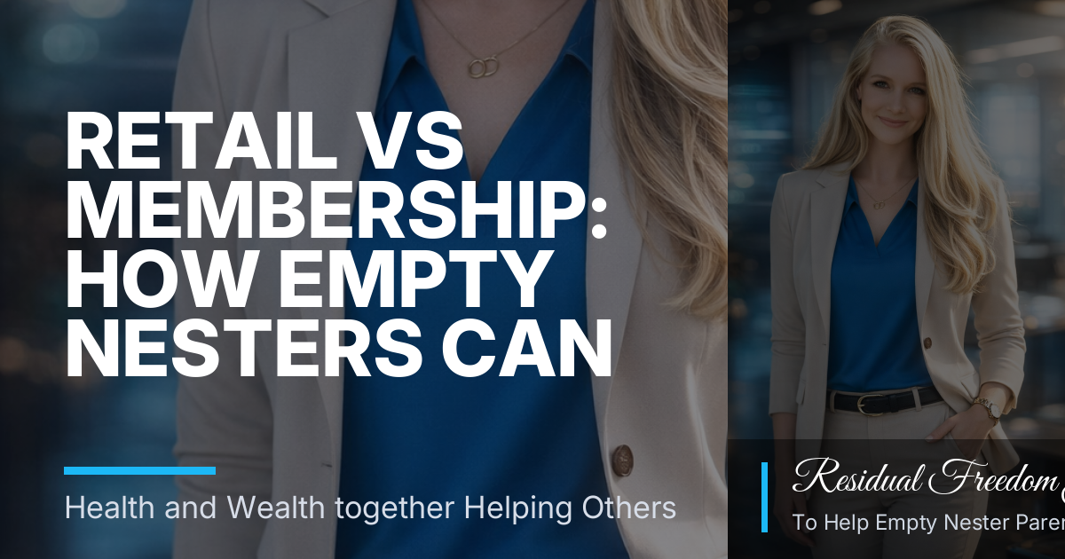 Retail vs Membership: How Empty Nesters Can Get Healthy Without Extra Shifts